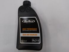 Twelve as new 1 litre bottles of RevTech high performance gear and chainchase lube for sportsters.