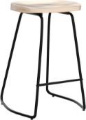 An as new 3-Pack HeuGah counter height bar stools, height: 26