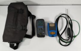 A pre-owned Regin REGXA455 premier ulti-mate flue gas analyser unit, with printer and Kane KMCP2 pro