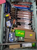 Approximately 800 New batteries to include AA, AAA, Duracell, Kirkland and related (one crate).