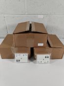 Three boxes of twenty five Knight plastic J20 SMA grade 3 class junction boxes (ref 30180008).
