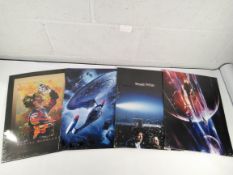 Eight assorted displates (17.7x126