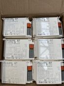 Twelve as new Philips HF Performer II (HF-P 2 22-42 PL-T/C/L/TL5C EII) electronic gears for fluoresc