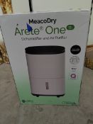 A Meaco Dry 12l Arete One Dehumidifier air purifier 240v.