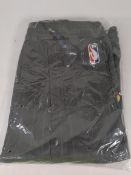 A new Nike men's NBA Chicargo Bulls Showtime City Edition Therma Flex Pants grey (size SP).