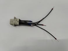 Fifty as new Harting Han Q inserts with cables (A5E47830992).