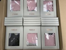 One hundred and forty as new Virtue Code - Second Skin Cloth Face Masks (4 pack, pink, baby blue, so