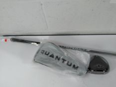 An as new Callaway tri-force carbon quantum driver (Right handed) and an as new Project x Denali 5.5