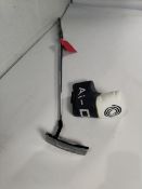 An as new Odyssey AI-one milled one wide T golf putter 34