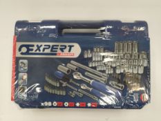 As new Expert by Facom, Socket and Accessory Set, 98-pieces (E034805).
