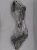 As new Qazoa Mersey WL 97651adjustable zinc wall mountable lamp.