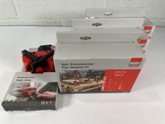 Three Bessey Pipe Camping Sets BPC-H34 and an Angle Clamp WS3, all boxed as new.