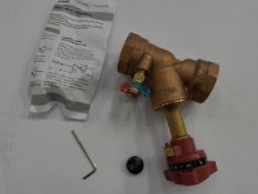 Six as new Crane D931 fixed orifice double regulating valve, 1.1/2