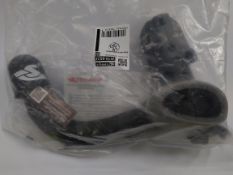 As new Steinhof vertical detachable swan neck towbar towball W10-6024.