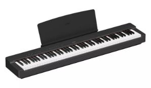A boxed as new Yamaha P-225B Digital Piano (stock image).