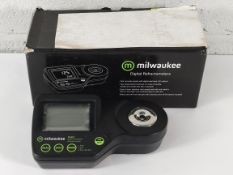 An as new Milwaukee digital seawater salinity refractometer (REF: MA887).