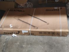 A boxed as new GizaStar Walking Pad (A100-0019-BlackRed).