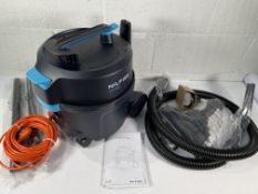A Nilfisk VP300 HEPA Vacuum Cleaner.