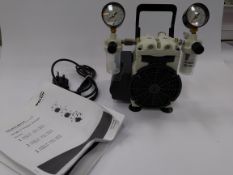 Preowned Thomas Welch 2534C-02 standard duty dry vacuum piston pumps, 28 L/min.