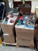 A pallet of assorted books to include fiction/non-fiction