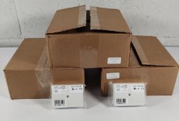 Three boxes of twenty five Knight plastic J20 SMA grade 3 class junction boxes (ref 30180008).