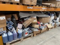 Assorted auto parts/accessories and related.