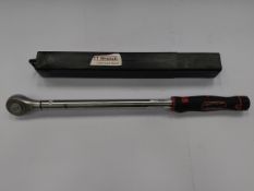 Pre-owned Norbar TTi250 torque wrench in case.