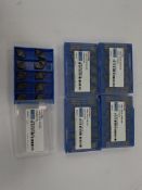 Five as new packs of CeramTec DNGX 150716 P85 SH2 cutting blade inserts. 10 pieces per pack. DNGX454