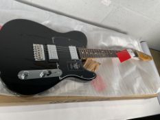 A boxed as new Fender Player II Telecaster HH, rosewood fingerboard, black (SN: MX25104856).