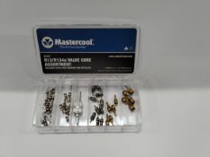 Six as new Mastercool Valve Core Repair Kit R12/R134a (91337).