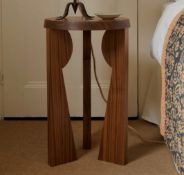 An as new Claude Figure Side Table 03 in Walnut (SKU: SQ0119533) (stock image).