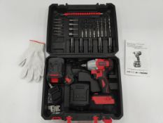 Three as new Teeno Brushless Impact Wrench/Driver Kit (3799).