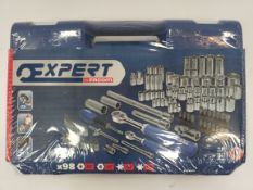 As new Expert by Facom, Socket and Accessory Set, 98-pieces (E034805).