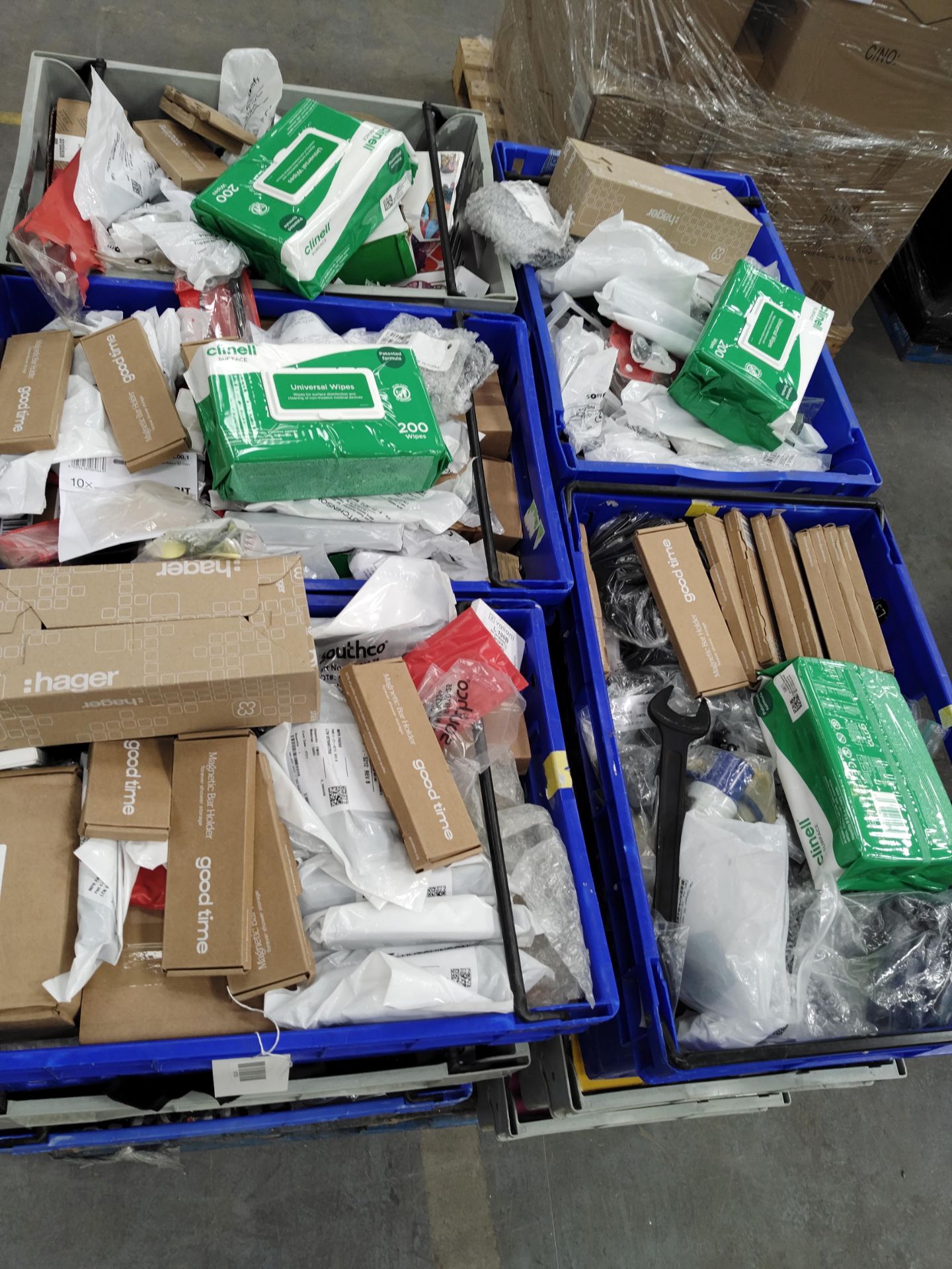 Fifteen crates of assorted commercial, industrial and more. *Crates not included. - Image 2 of 2