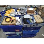 Fifteen crates of assorted commercial, industrial and related goods. *Crates not included.