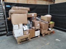 Two pallets of assorted commercial, industrial and related goods.