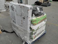 Pallet of Homebase Outdoor Storage Boxes. *Customer returns.