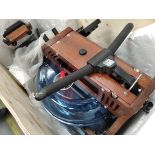A Bluefin Fitness Foldable Wooden Rowing Machine. Viewing advised.