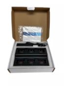 Pre-owned Kirisun 6-Unit Multi-Slot Rapid Charger (M/N: KBC-06Q).