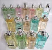 Fifty five Yardley perfumes/testers and related (please note: bottles may have been used/packaging m
