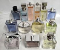 Thirty Calvin Klein perfumes/testers and related (please note: bottles may have been used/packaging