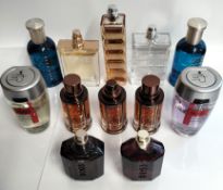 Fifty five Hugo Boss and Calvin Klein perfumes/testers and related (please note: bottles may have be