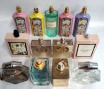 Thirty Gucci perfumes/testers and related (please note: bottles may have been used/packaging may hav