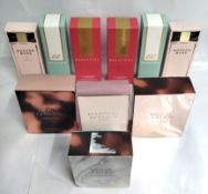 Thirty five Estee Lauder perfumes/testers and related (please note: bottles may have been used/packa