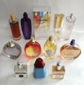 Forty eight perfumes/testers and related to include Hackett London, Nicki Mina, Scentology, Holliste