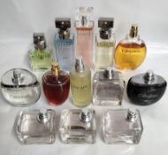 Forty Calvin Klein perfumes/testers and related (please note: bottles may have been used/packaging m
