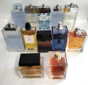 Twenty four Dolce & Gabbana perfumes/testers and related (please note: bottles may have been used/pa