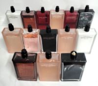 Thirty eight Narciso Rodriguez perfumes/testers and related (please note: bottles may have been used