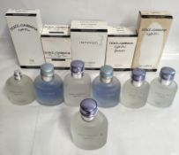 Thirty Dolce & Gabbana perfumes/testers and related (please note: bottles may have been used/packagi