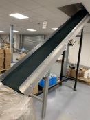 A mezzanine conveyor belt (approx. Length 4m - 6m).